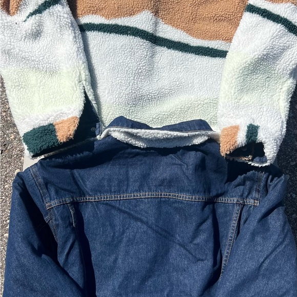 $168 L-XL-3XL Levi's REVERSIBLE VINTAGE RELAXED FIT SHERPA TRUCKER JACKET - Picture 5 of 13